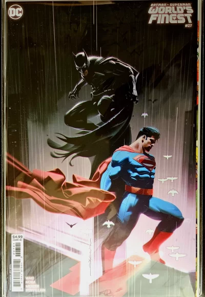 Batman Superman World s Finest #27 Cover B Jeff Dèkal Card Stock Variant