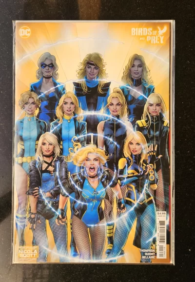 Birds of Prey #13 Cover D Nicola Scott Artist Spotlight Card Stock Variant