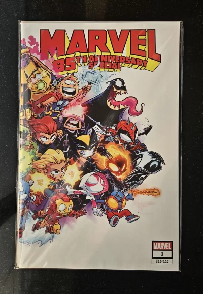 Marvel 85th Anniversary Special #1 Skottie Young Wraparound Variant