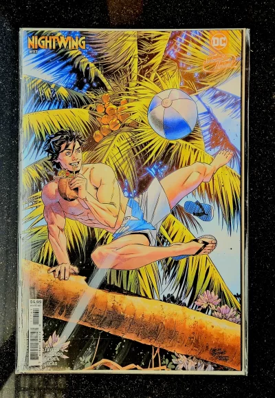 Nightwing #117 Cover E Belén Ortega Swimsuit Card Stock Variant