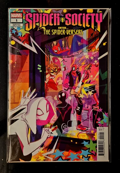 Spider Society #1 Nicoletta Baldari Window Shades Variant