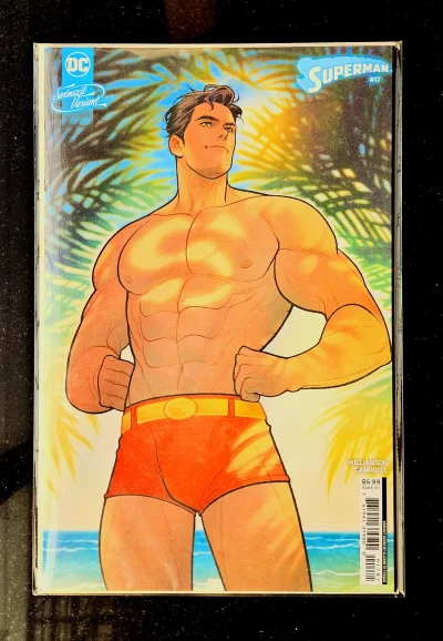 Superman #17 Cover F Elizabeth Torque Swimsuit Card Stock Variant