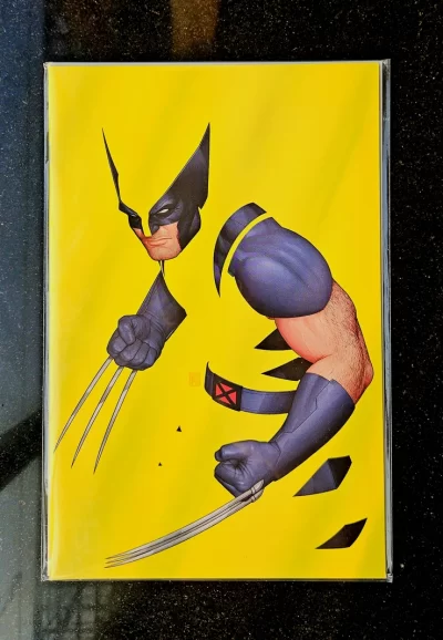 Wolverine #1 John Tyler Christopher Negative Space Virgin Variant